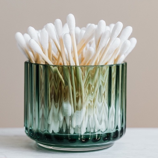 Tăm Bông Ngoáy Tai Người Lớn 100 Que Thân Gỗ Thân Thiện Môi Trường