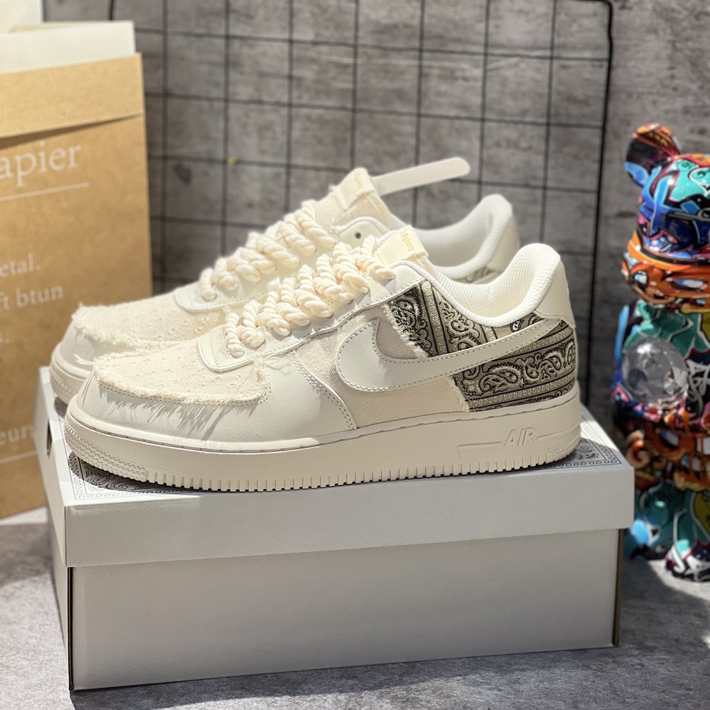 Giầy AF1 DÂY THỪNG, AF1 BIGBANG dây bản to hot trend 2022