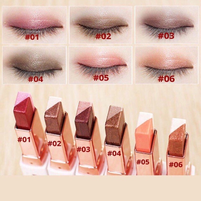 Phấn vẽ sáp mắt dạng cây son Eye Shadow Novo