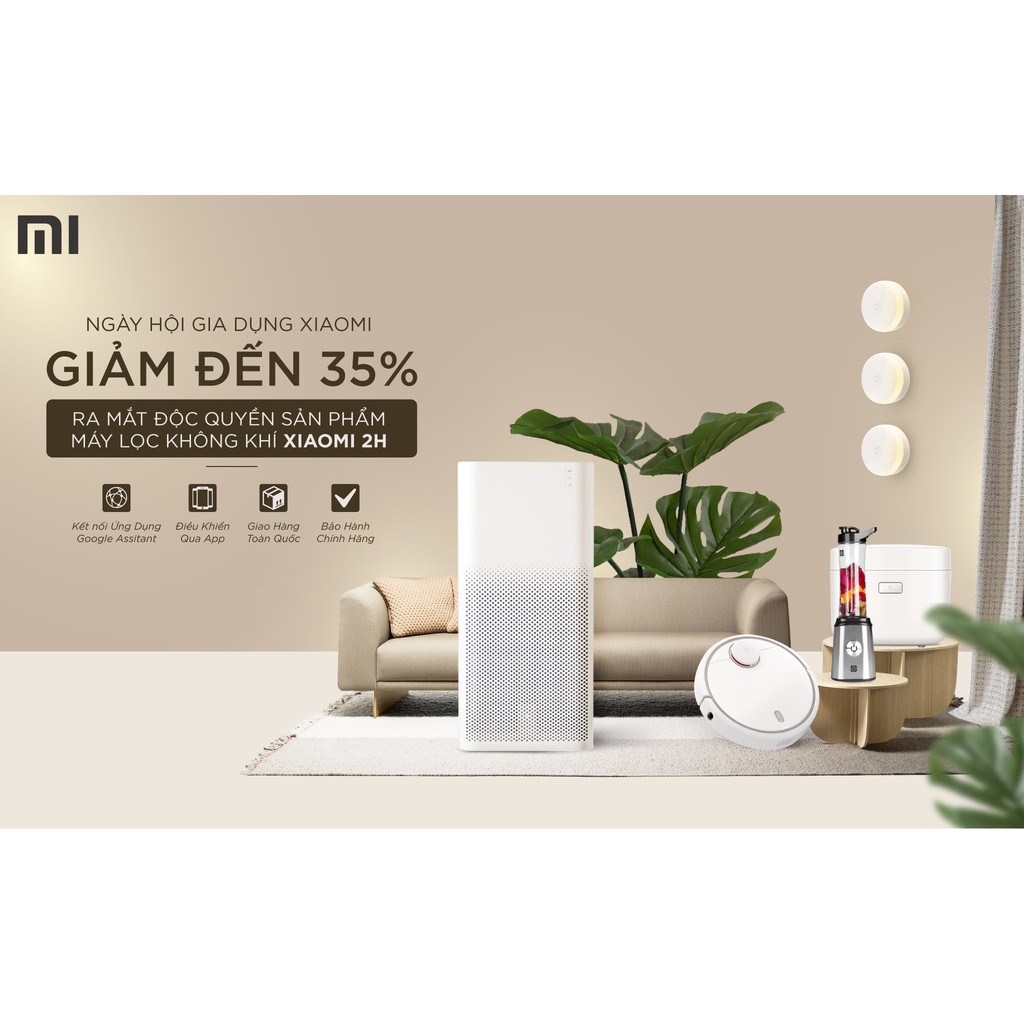 Máy lọc không khí Xiaomi Mi 2S - Mi Air Purifier 2S BH 12 tháng