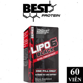 Viên Giảm Mỡ Nutrex Lipo 6 Black 60 Viên