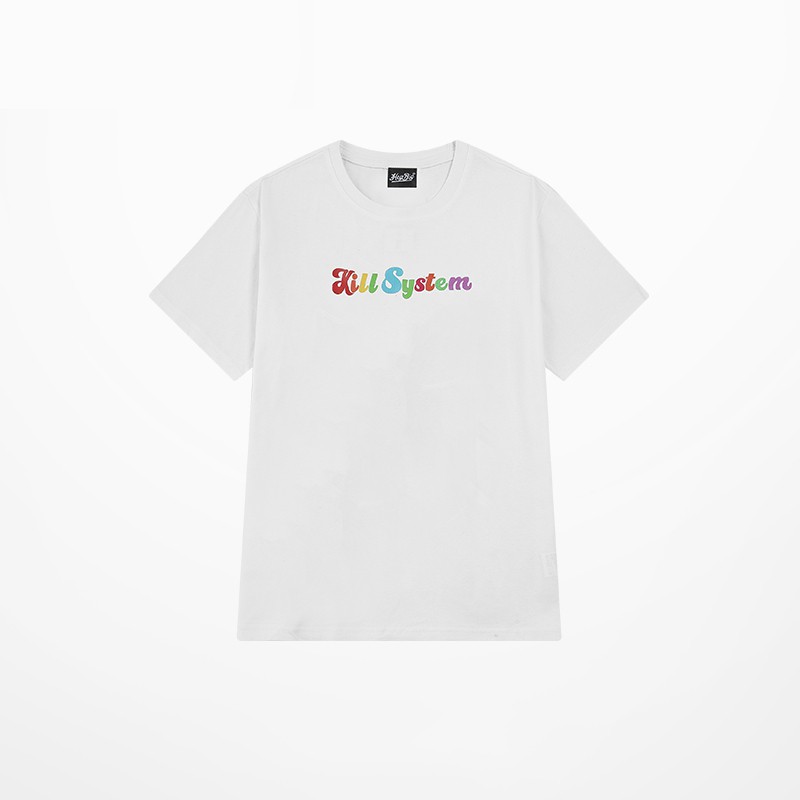 Áo thun form rộng IFASHION chất cotton dáng unisex tay lỡ in chữ kill system N117