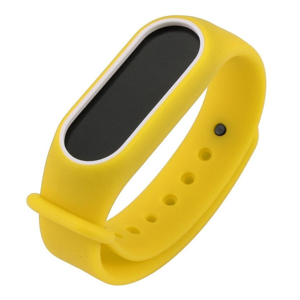 Dây đeo silicon cho đồng hồ thông minh Xiaomi Mi Band 2 Miband 2