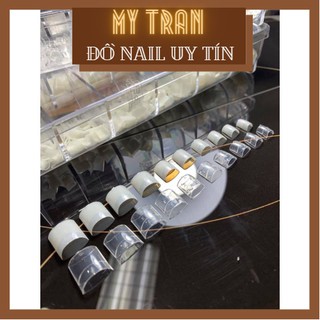 móng típ chân nail siêu to hot 2021