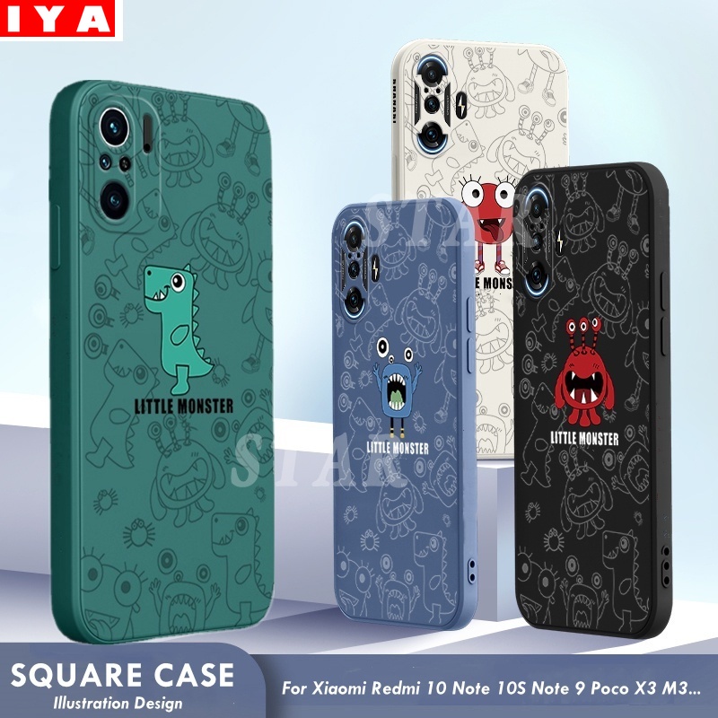 Ốp Lưng Quái Vật Disney Nhiều Mẫu Mã Cho Điện Thoại Xiaomi Redmi 10C Redmi Note 11 Pro 11S Redmi10 Note10 Pro 10S 9T Note9S 9Pro Note8 Poco M3 X3Pro X3NFC