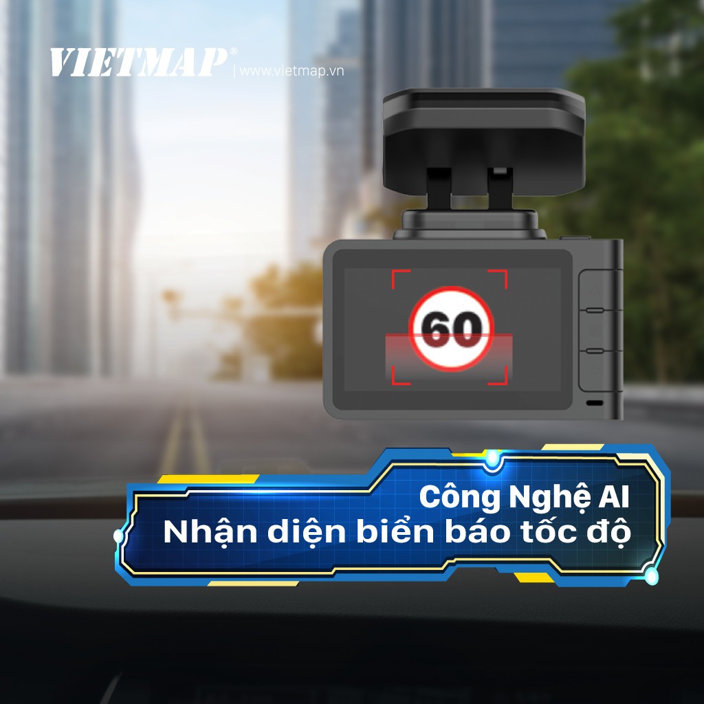 [Kèm Thẻ Nhớ 128Gb] Camera Hành Trình Vietmap R4A