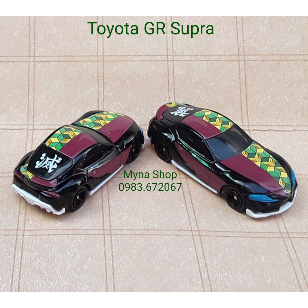 Đồ chơi mô hình tĩnh xe tomica không hộp, Toyota GR Supra (xem các ảnh tiếp theo ạ)