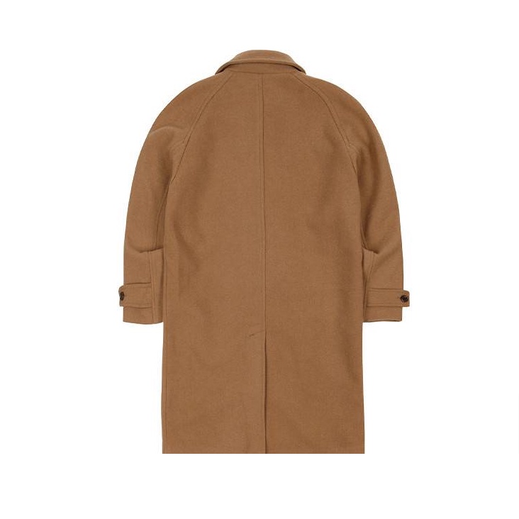 Áo khoác dạ cao cấp chính hãng KANGOL Balmacaan coat 6506 CAMEL XL
