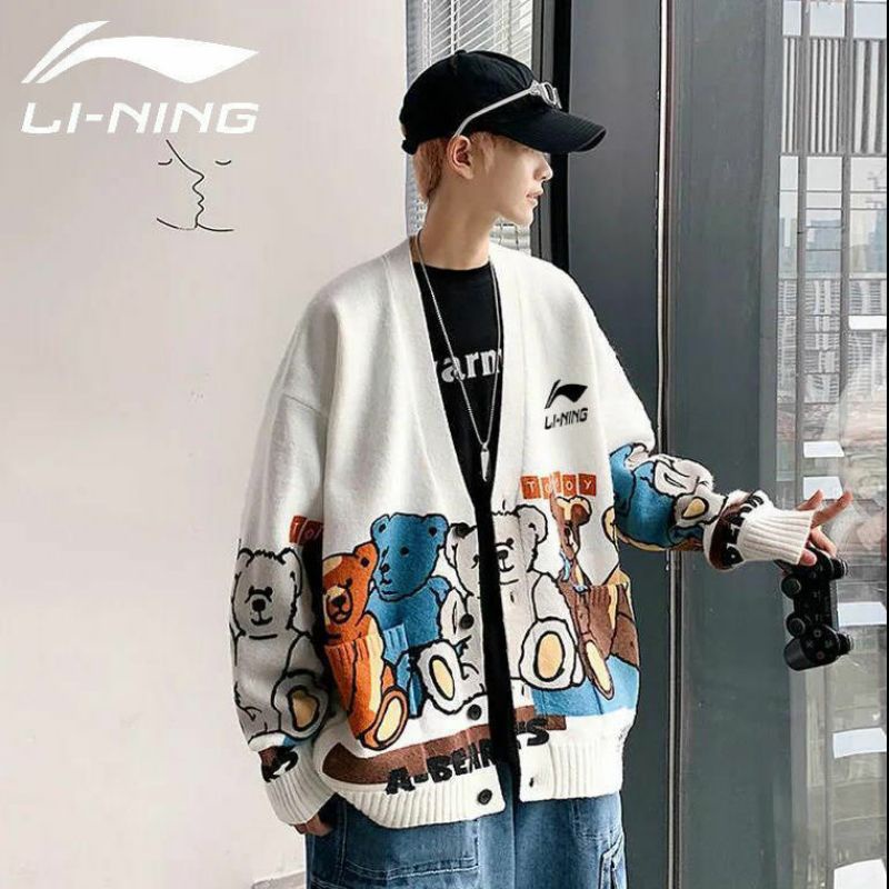 Áo cardigan LN gấu unisex siêu hot
