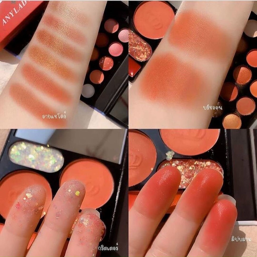 🍑 Bộ phấn kit Makeup PEACH MILA COLOR | BigBuy360 - bigbuy360.vn