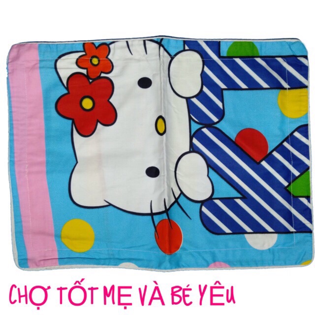 [HÀNG ĐẸP] VỎ GỐI NẰM COTTON THẮNG LỢI CHO BÉ 30x40CM