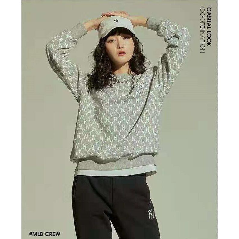 Fashion letter print and NY embroidery long sleeve Sweatshirt