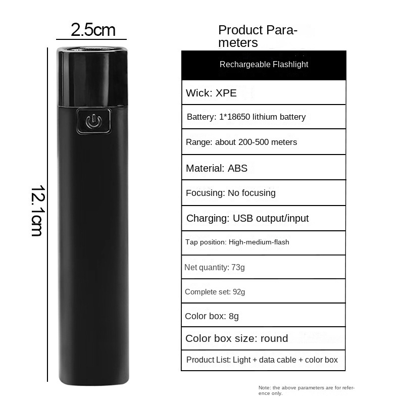 Mới Đèn Pin Mini Sử Dụng Pin Dùng Ngoài Trời Dùng Cho Điện Thoại