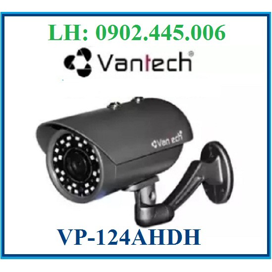 Camera AHD hồng ngoại 2.0 Megapixel VANTECH VP-124AHDH