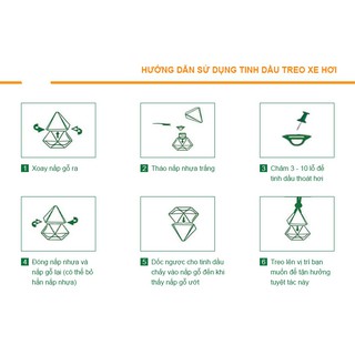TINH DẦU QUẾ TREO XE