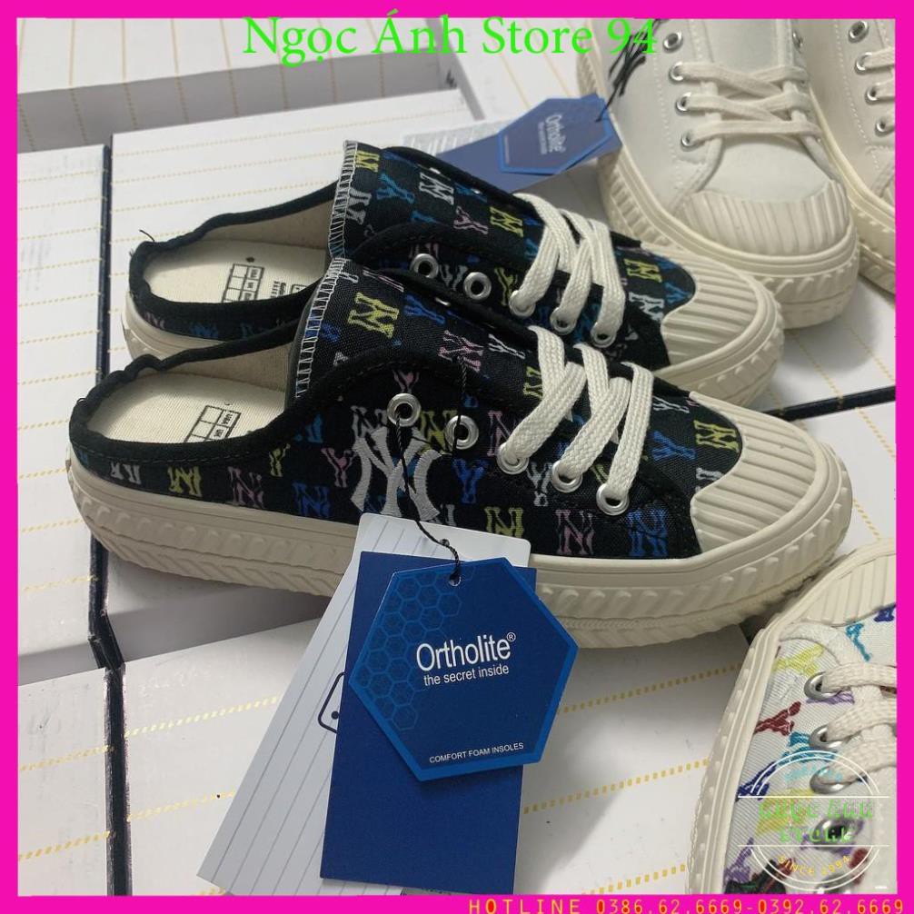 Giày sục, Ny đạp gót nữ , ml b sẵn 6 màu như hình