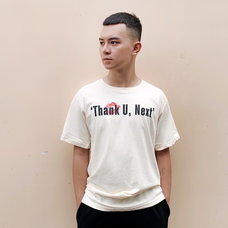 Áo Thun Nam Nữ Unisex Form Rộng Màu Kem Phối Chữ  Mr Smile 99 Shop