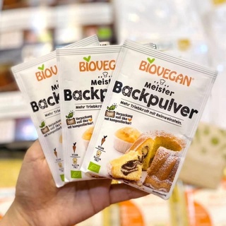 Bột nở hữu cơ Biovegan 17g