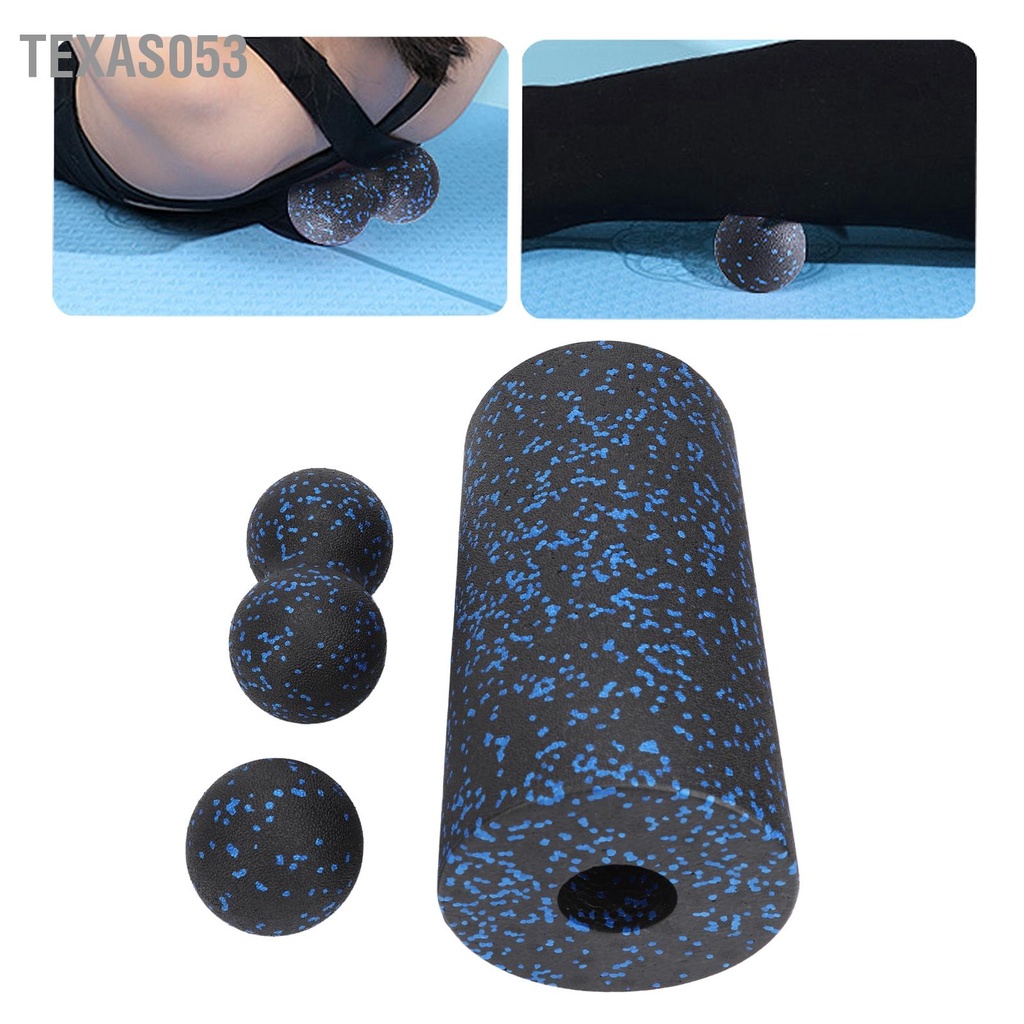 Bộ Con Lăn Xốp Tập Yoga 3 Trong 1 Chuyên Nghiệp