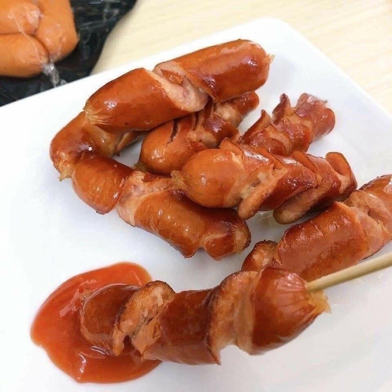 XÚC XÍCH PHO MAI ÚC