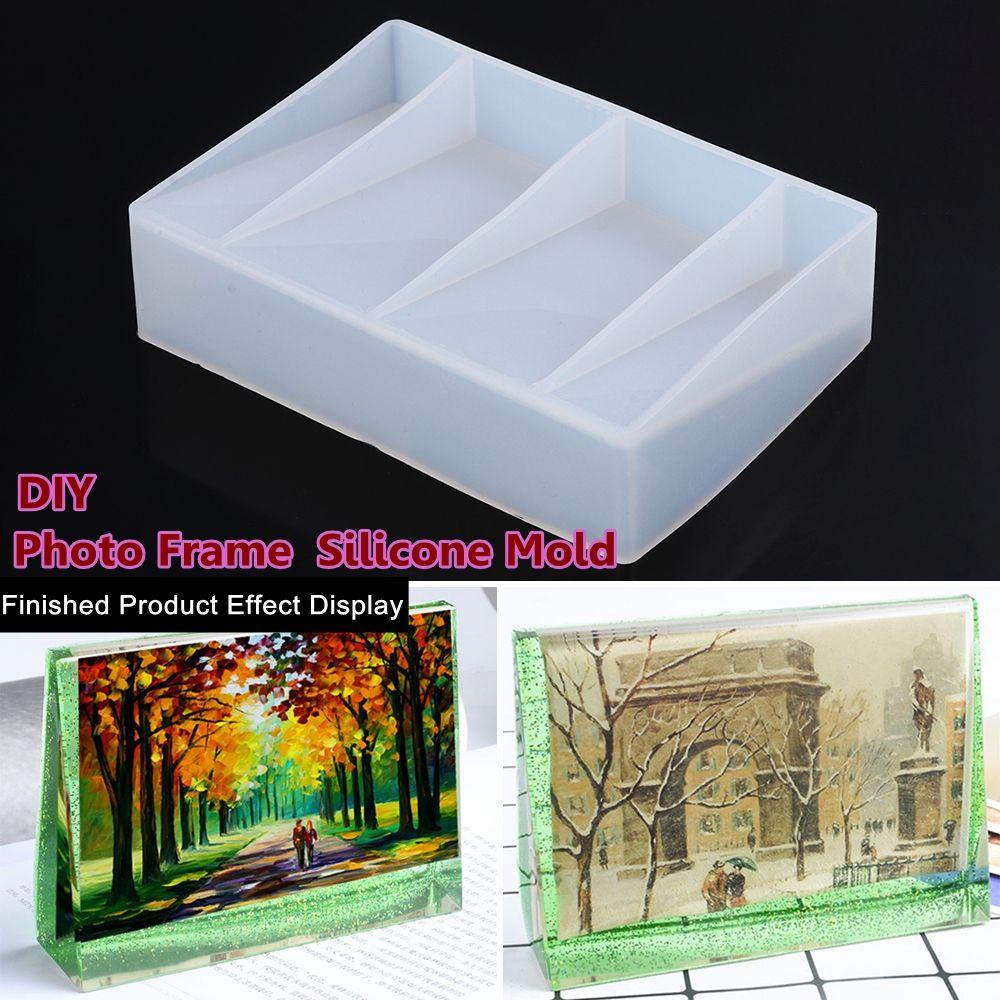 Khuôn Silicone Làm Khung Ảnh Bằng Epoxy UV DIY