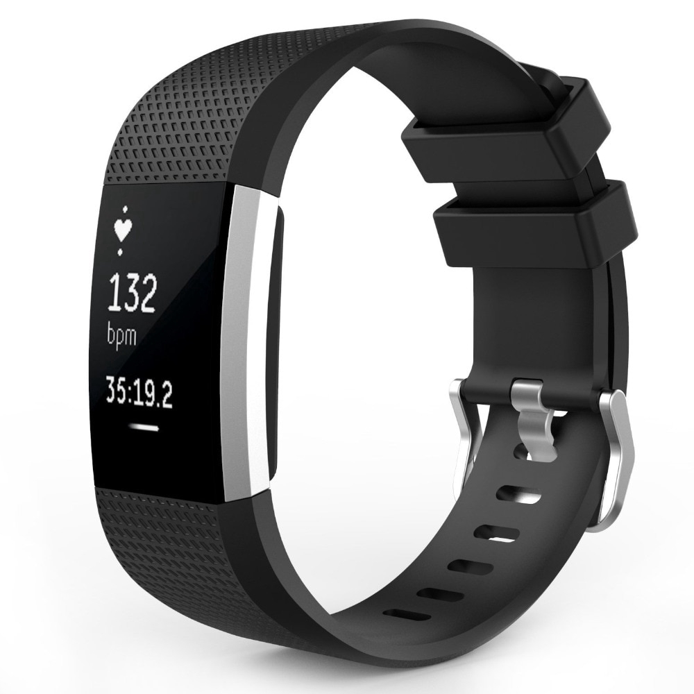 Dây đeo silicon chuyên dụng thay thế cho đồng hồ thể thao Fitbit Charge 2