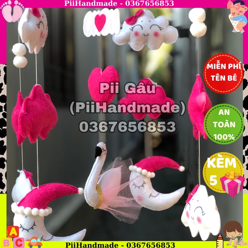TREO NÔI THIÊN NGA TRẮNG XINH XINH