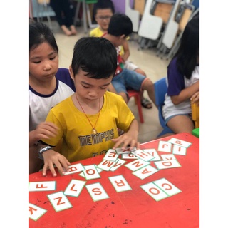 [Học liệu Sandy] Bộ Chữ ABC Sandy (IN HOA)