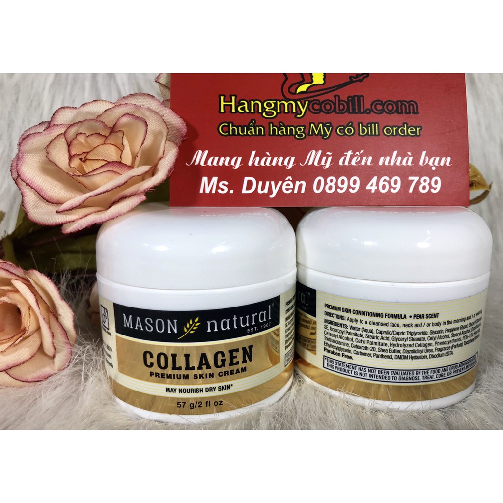 (có bill nhập)KEM COLLAGEN MASON - 57G