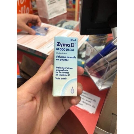 Siro Vitamin D ngừa còi xương ZymaD 10.000UI 10ml