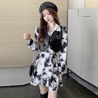 Set đầm hoạ tiết Peacebird