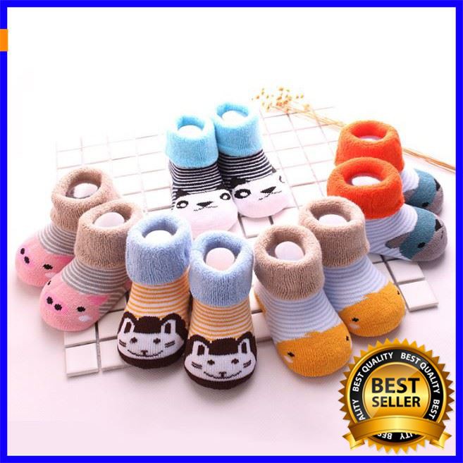 Sét 5 đôi tất loại dày đại hàn cho bé áo khoác bé trai 4 tuổi