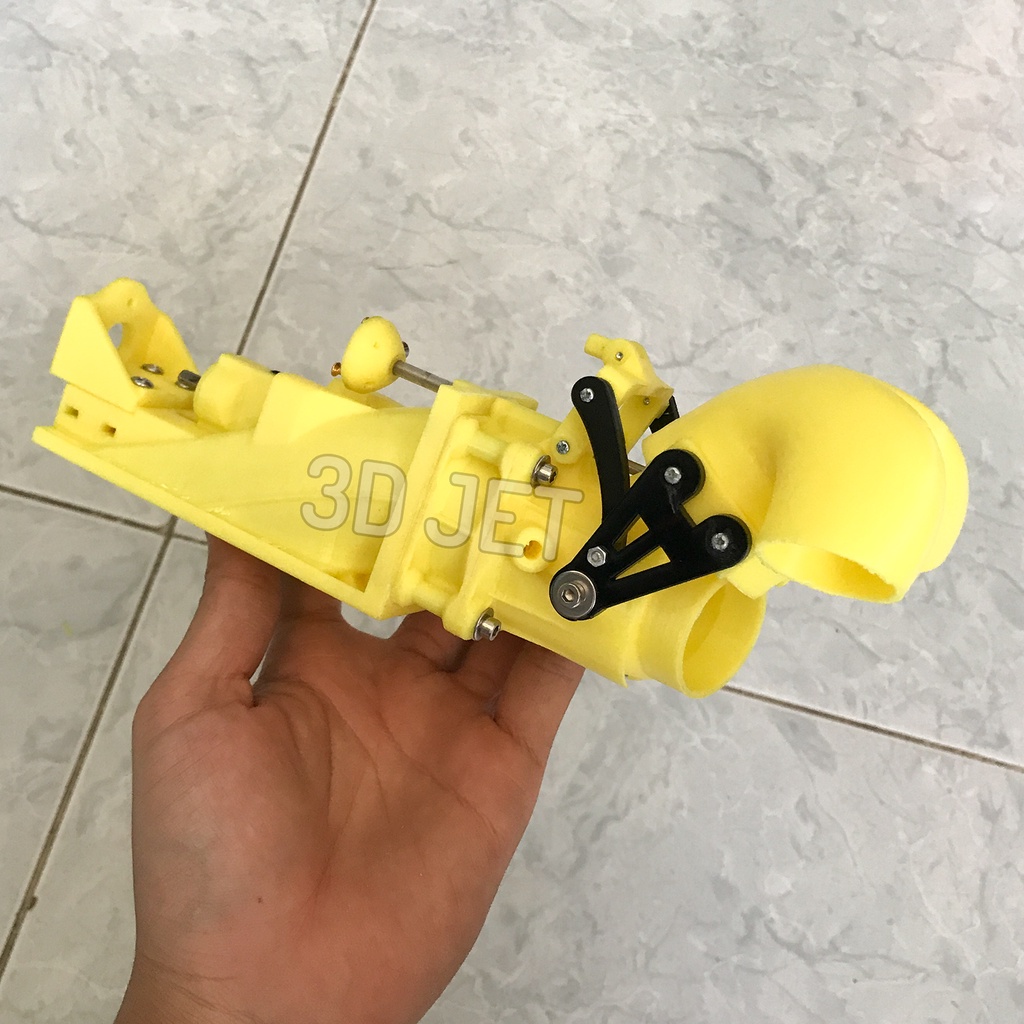 Turbo Jet cho Motor Không Chổi Than Size 4276 chế tàu thuyền