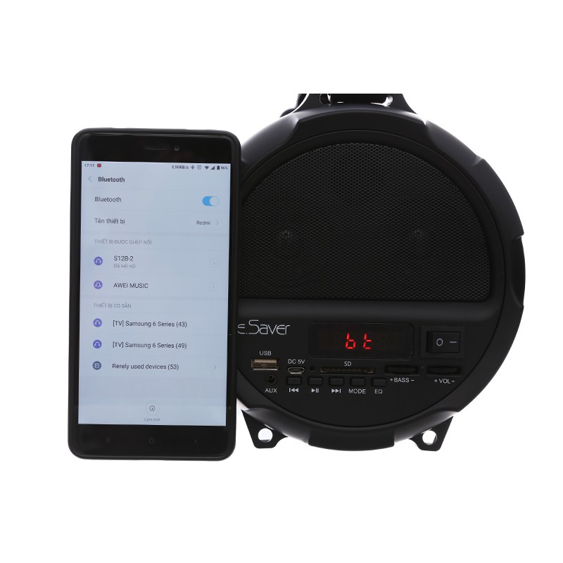 Loa Bluetooth eSaver S12B-2