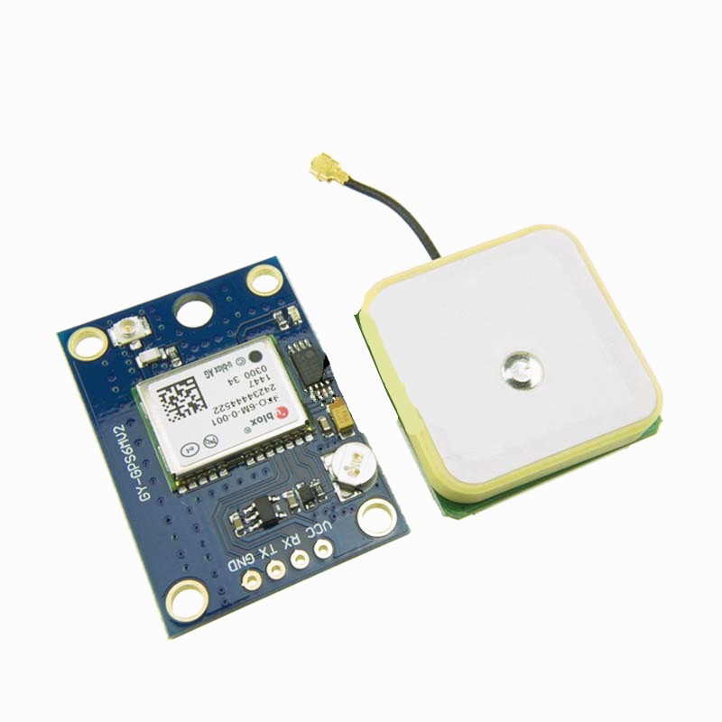 Mô Đun Gps Ublox Neo-6M Gy-Neo6Mv2 Cho Máy Bay Arduino-Eeprom-Ac