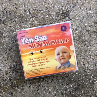 Siro Yến Sào Ăn Ngủ Ngon Gold G&P | Yến sào Mummum GP - Giúp bé ăn ngon miệng, bồi bổ sức khỏe, tăng cường hệ miễn dịch