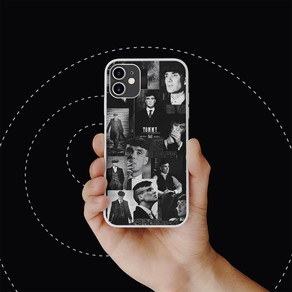 Ốp lưng tommy shelby black collage art pro 13 11 12 promax 7 8 plus xs X Xr  ART20224380