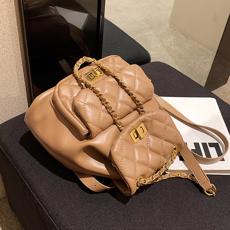 Ba Lô Nhỏ Thêu Chỉ Đính Đá Thời Trang Nữ Sành Điệu