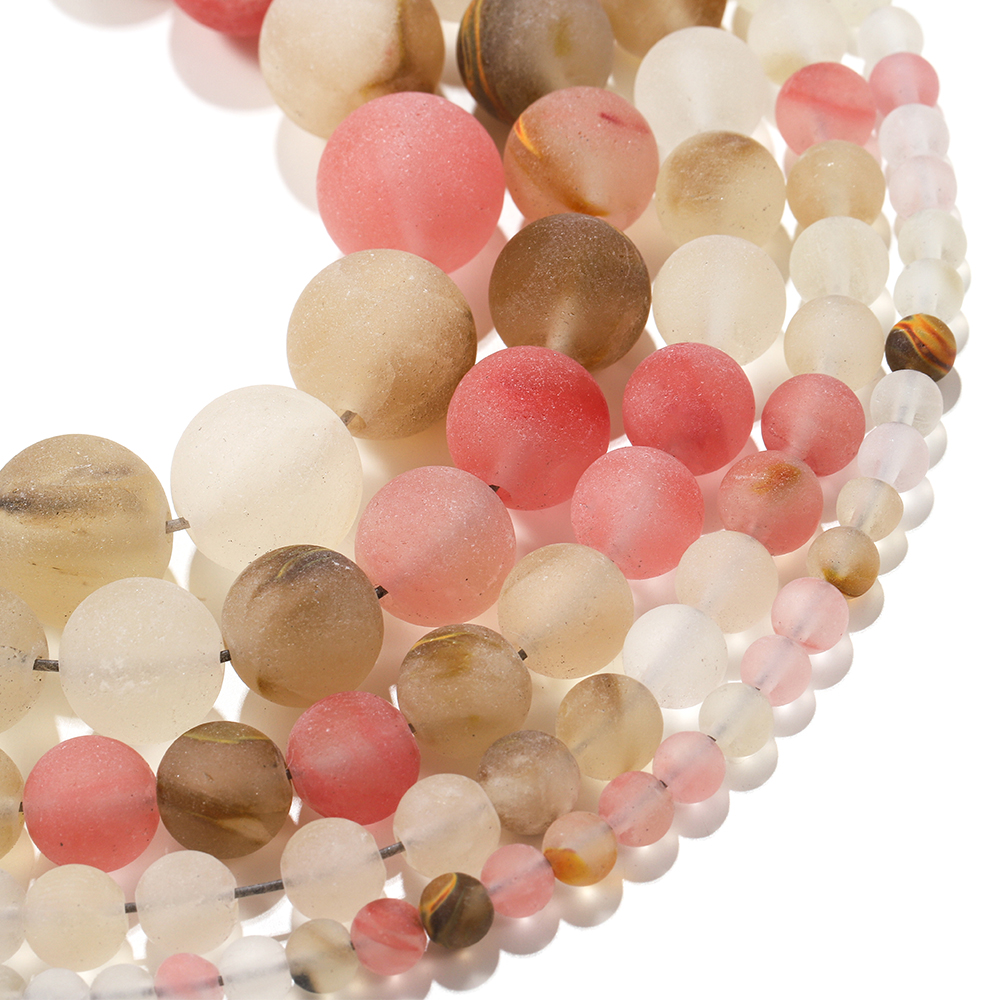 Chuỗi hạt xâu chuỗi ST.KUNKKA kích thước 4 6 8 10 12mm tự làm trang sức tiện dụng