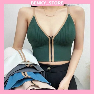 Áo bra 2 dây len tăm siêu xịn 🎀freeship🎀 bra tập gym nữ - áo ngực không gọng mút mỏng