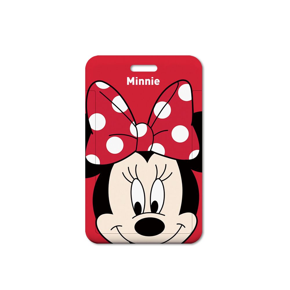 HARRIETT Cute Korean Card Case Portable Card Access Control Cartoon Card Holders Bus Letter Keychains Credit Students Minnie Kawaii Card Storage Cover