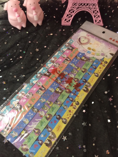 20 tờ giấy gấp sao nhũ lấp lánh