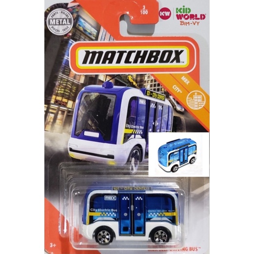 Xe mô hình Matchbox MBX Self-Driving Bus GKK32.