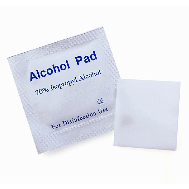 ✅ Gạc Tẩm Cồn- GreetMed (Hộp 100 Miếng), (Cồn Miếng, Alcohol Pads) Hoặc Hiệu Thương Đương -VT0177