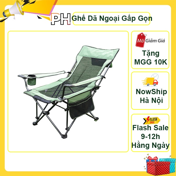 Ghế dã ngoại, ghế xếp du lịch,Ghế gấp dã ngoại Đi Câu đi Dã Ngoại Đa Năng - Hàng Chính Hãng