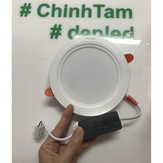 Kdmt0091 - đèn led panel tròn đổi màu 3 chế độ duhal 9w