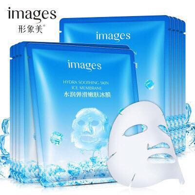 [RẺ VÔ ĐỊCH] Mặt nạ đá băng dưỡng da mụn cấp ẩm thải độc Hydra Smoothing Skin Ice Membrane Images