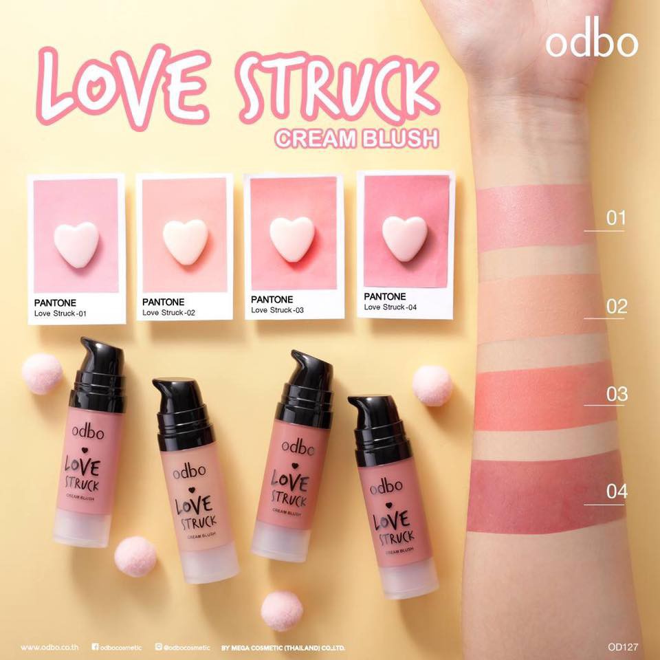 MÁ HỒNG DẠNG KEM ODBO LOVE TRUCK OD127 CHÍNH HÃNG - 3384