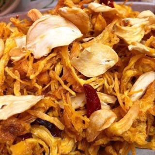 100gr khô gà bơ tỏi