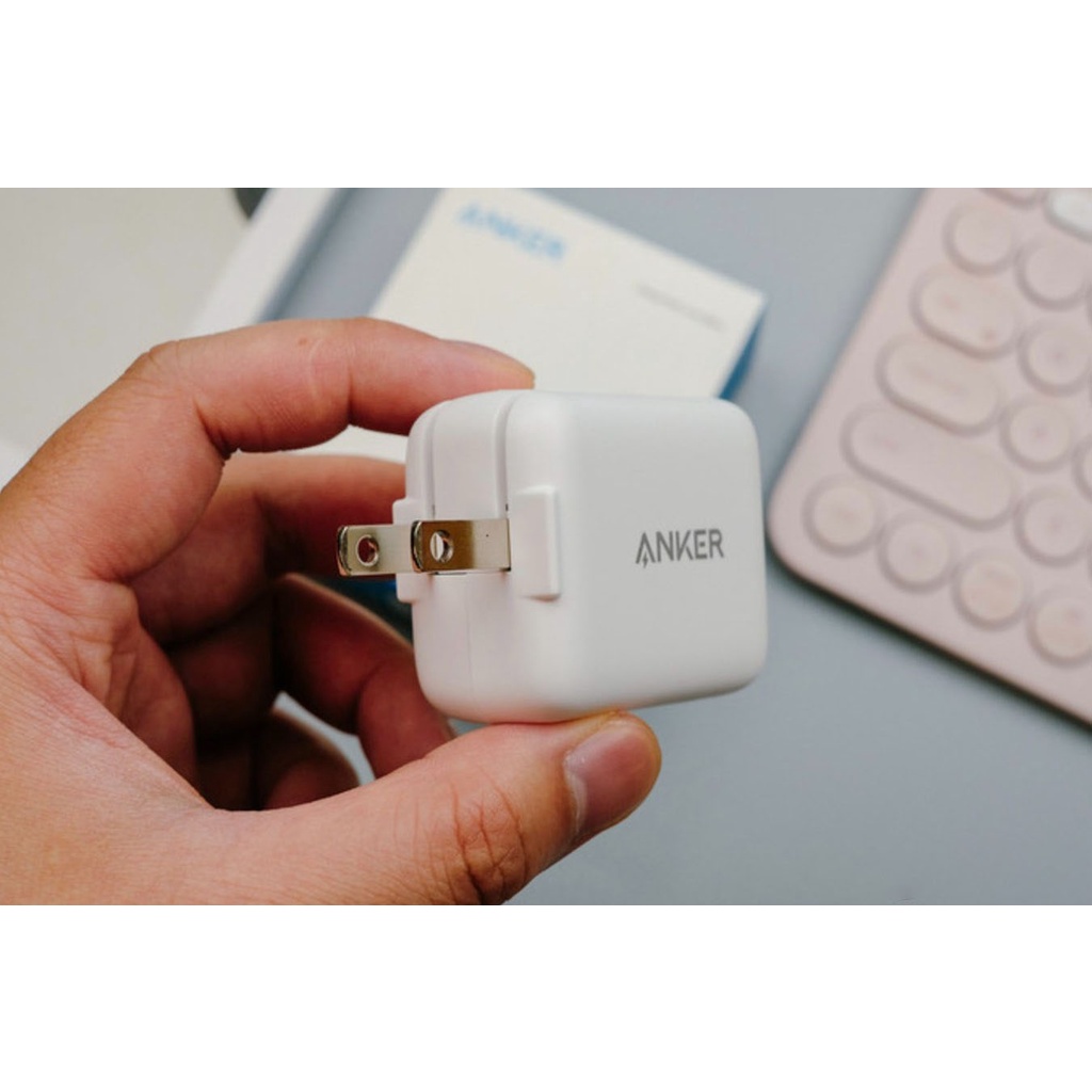 Củ Sạc Nhanh Anker A2615 30W,Cáp Sạc Nhanh A8632 Type-C to Lightning,Cho iPhone PD 20W 13 12 Pro 11 XS 8P Macbook iPad